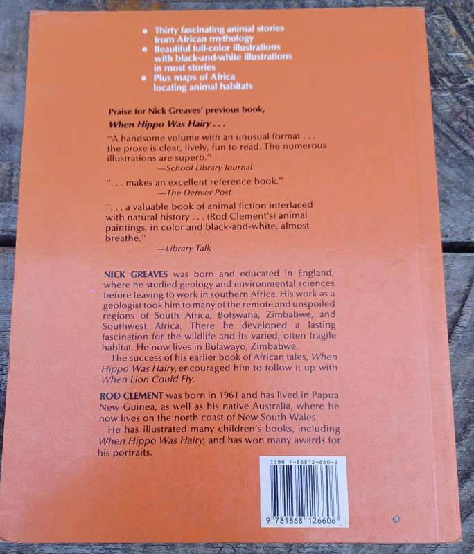 When lion could fly and other tales from Africa told by Nick Greaves
