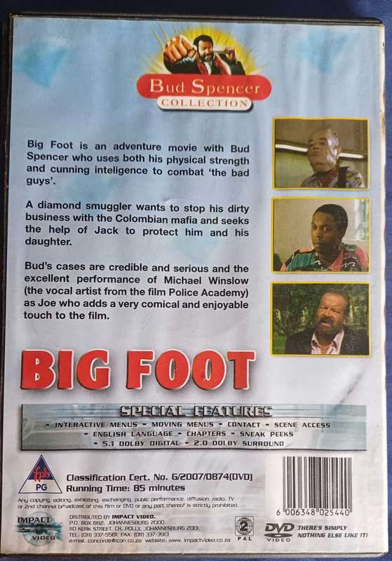 Big foot dvd