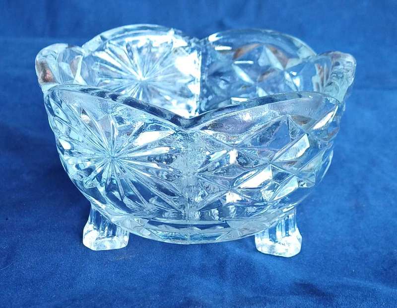 Vintage footed bowl
