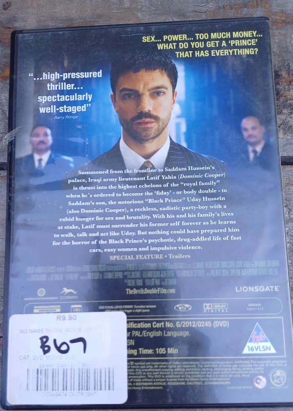 The devil's double dvd