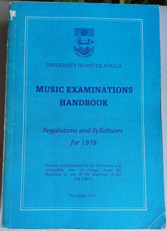 Music examinations handbook