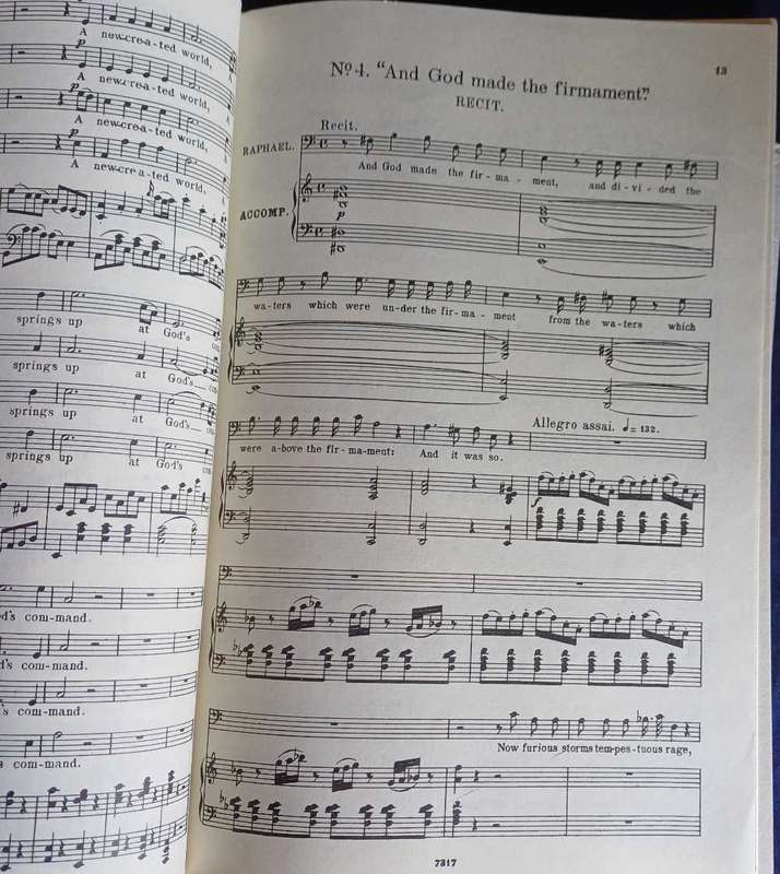 The creation an oratorio
