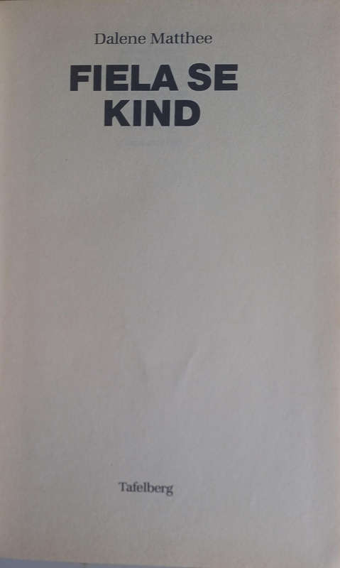 Fiela se kind deur Dalene Matthee