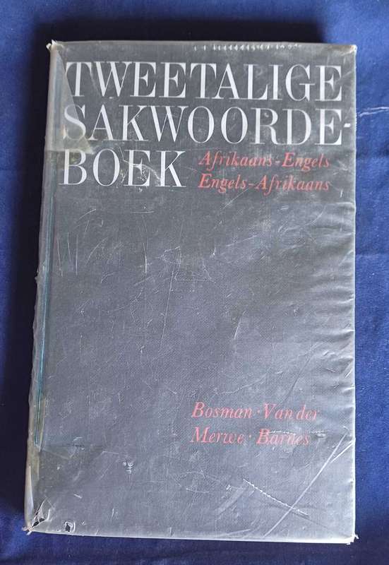 Tweetalige sakwoordeboek