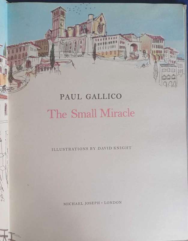 The small miracle by Paul Gallico