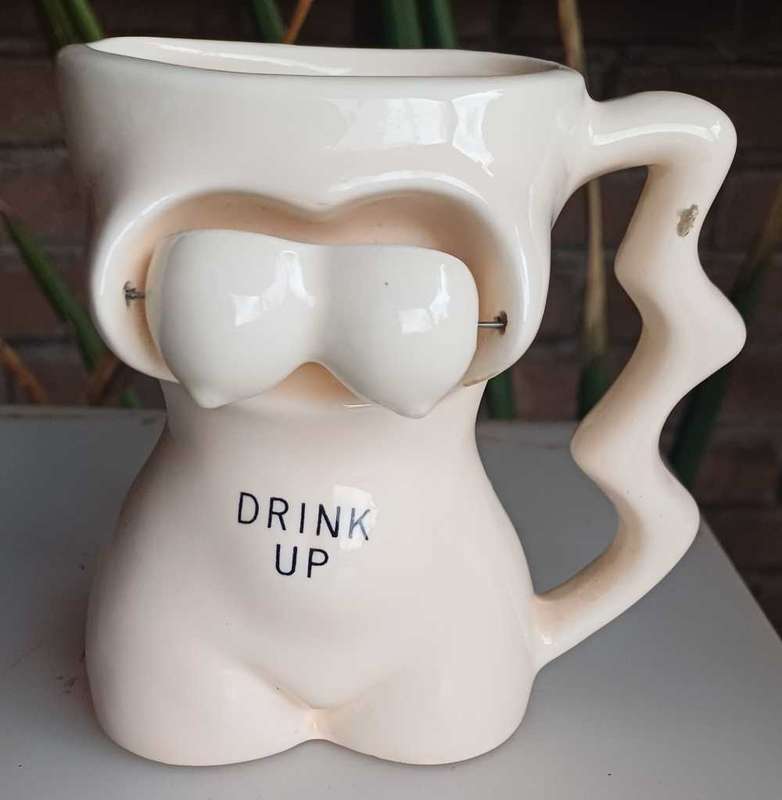 Vintage drink up cup