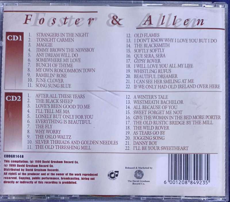 Foster & Allen's greatest hits 2cd