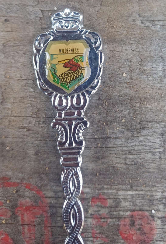 Wilderness souvenir spoon