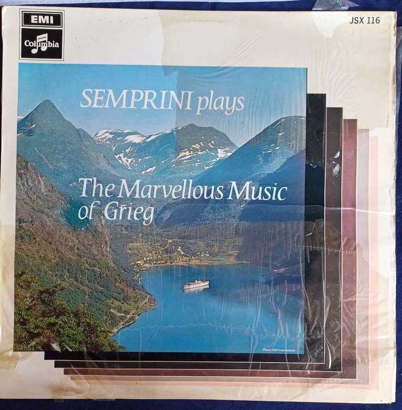 Semprini plays the marvellous music of Grieg LP