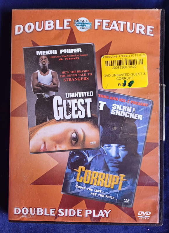 Double feature: Uninvited guest/Corrupt dvd