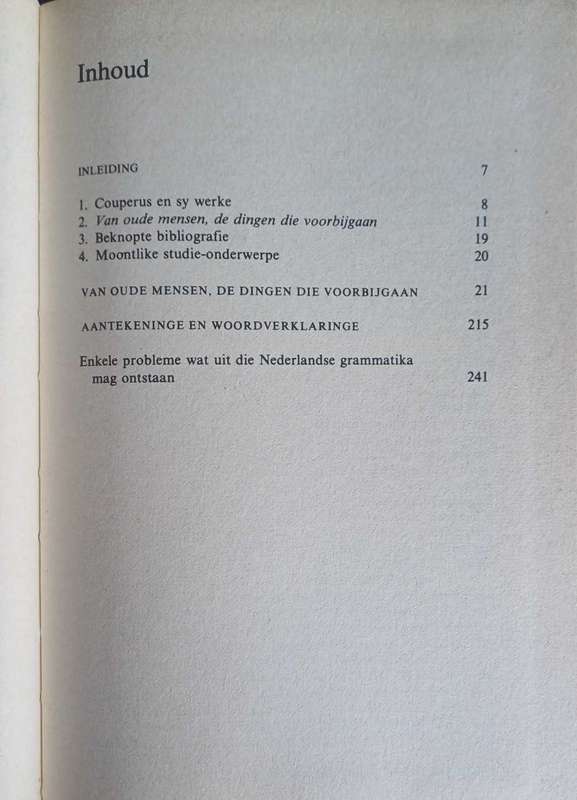 Van oude mensen, de dingen die voorbijgaan deur Louis Couperus
