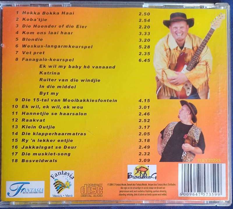 Thys die Bosveldklong - Vet pret cd