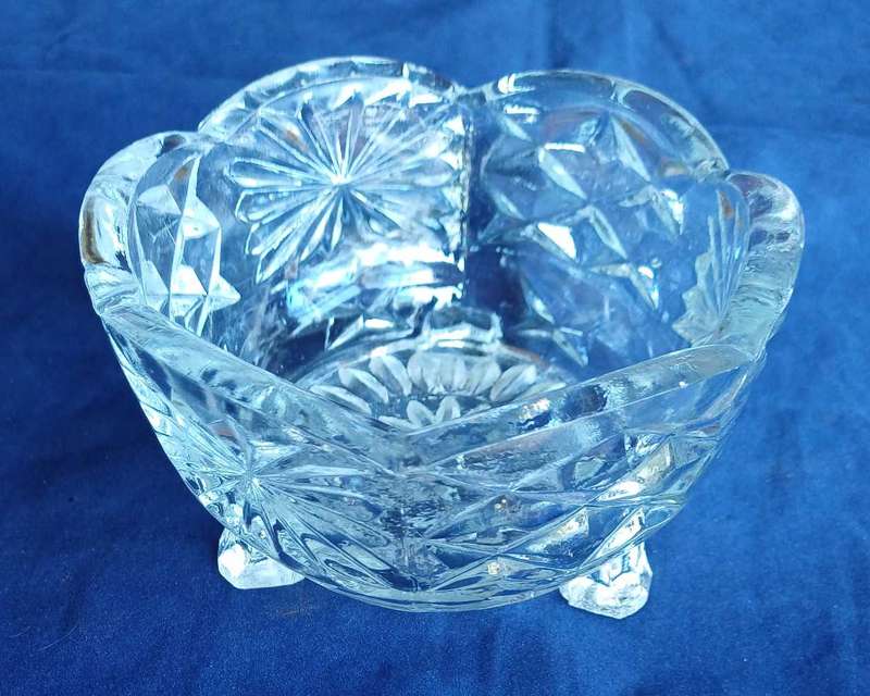 Vintage footed bowl