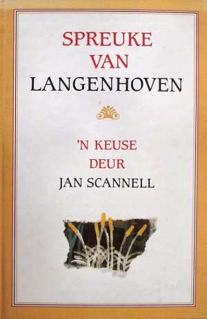 Books: Spreuke van C J Langenhoven.
