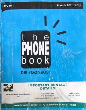 Books: Telephone directories - Pretoria - Telkom - 2012