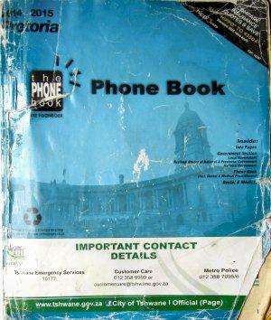 Books: Telephone directories - Pretoria - Telkom - 2014