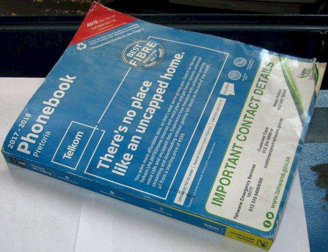 Books: Telephone directories - Pretoria - Telkom - 2017