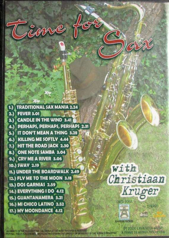 Christiaan Kruger - Time for sax