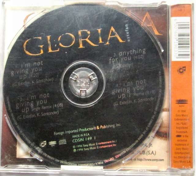 Gloria - Im not giving you up