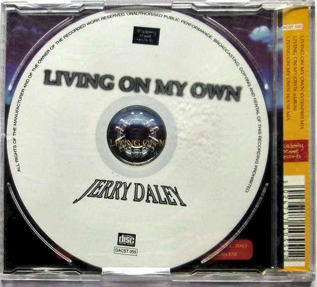 Jerry Daley - Living on my own