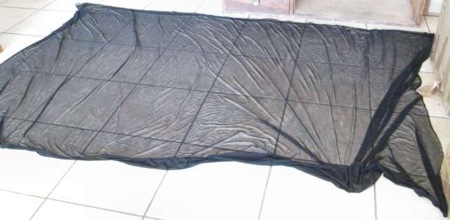 Fabrics - Black sheer