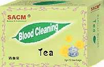Herbal tea for cleaning blood