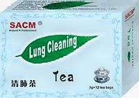 Herbal tea for cleaning lungs