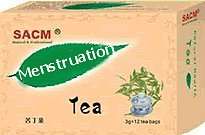 Herbal tea for menstruation