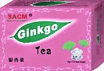 Herbal tea ginkgo