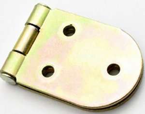 Hinges and latches - Back flap - lumbar - edges - round
