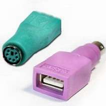 Keyboard adapters, PS/2, DIN6F to USB_female, female to female
