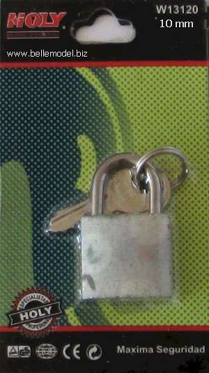 Padlocks - small - 10mm - ceramic casing - Holy - W13120 - Maxima securidad
