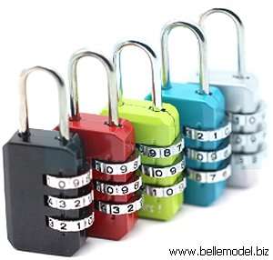Padlocks - small - 9mm - combination