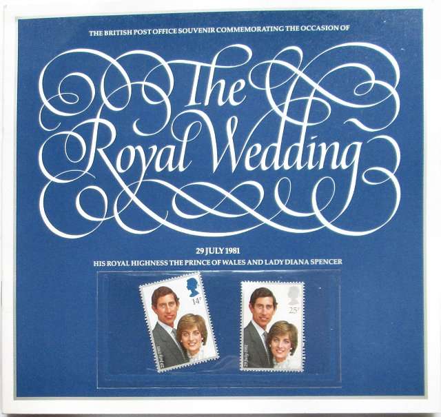 Souvenir - the royal wedding of Charles and Diana - United Kingdom- 1981-07-22 - Post office