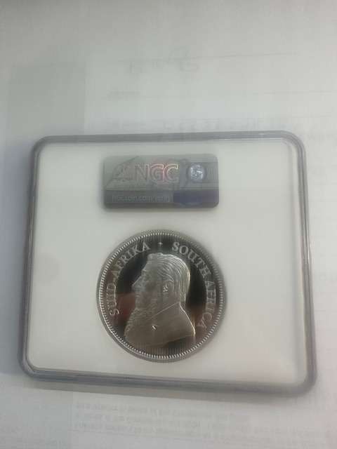 2020 SILVER KRUGERRAND 2oz NGC PF70