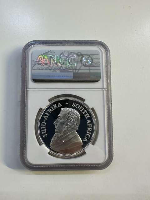 2021 SILVER KRUGERRAND 1oz NGC PF69 BUFFALO PRIVY