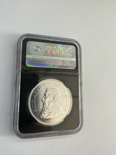 2017 SILVER KRUGERRAND 1oz NGC SP70 EARLY RELEASE