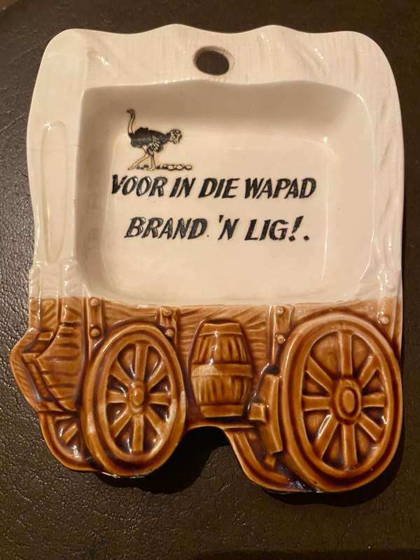 Ossewa -voor in die pad