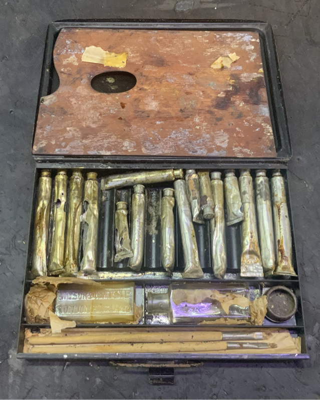 Collectors Old pastel paint kit