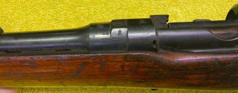BSA 303 rifle DEACTIVATED