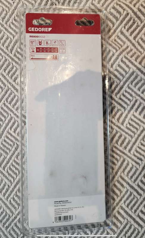 Gedore ratchet, socket set