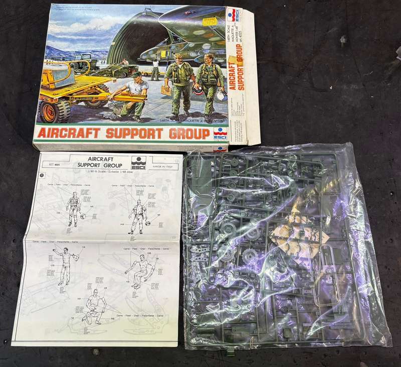 ESCI aircraft support group model scale 1/48