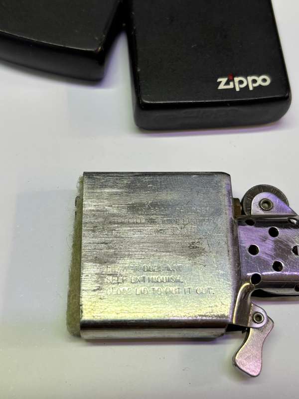 Zippo lighter