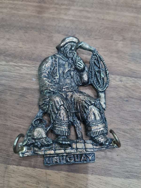 Vintage collectors URUGUAY KEY HOLDER