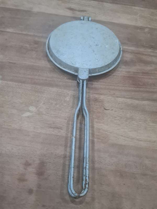 Vintage waffle iron pan , see pictures