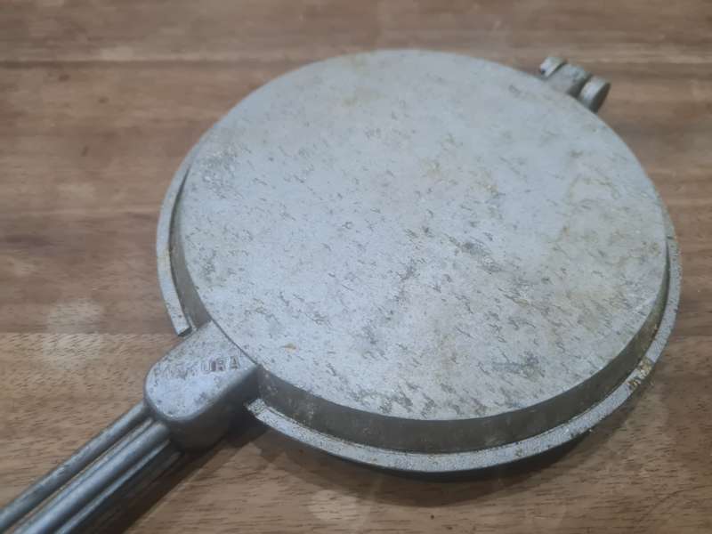 Vintage waffle iron pan , see pictures