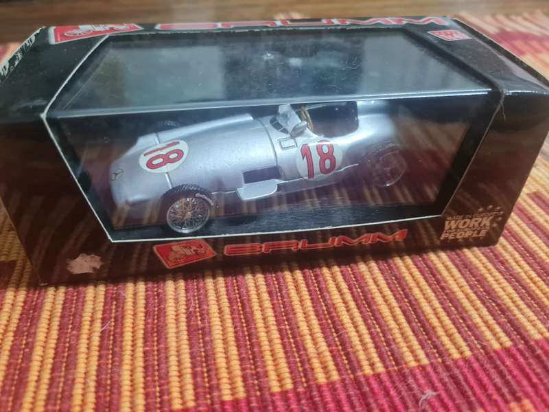 1/43 scale model : Brumm Mercedes W196C