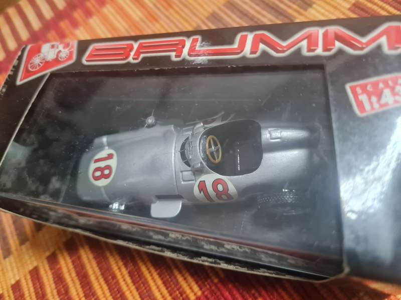 1/43 scale model : Brumm Mercedes W196C