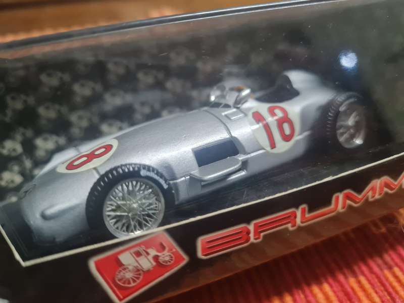 1/43 scale model : Brumm Mercedes W196C