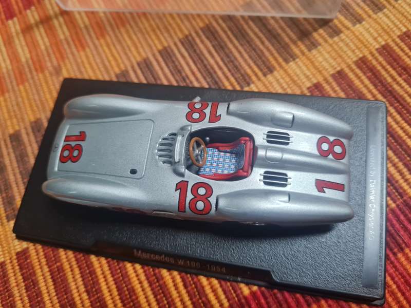 1/43 scale Mercedes W196 , 1954